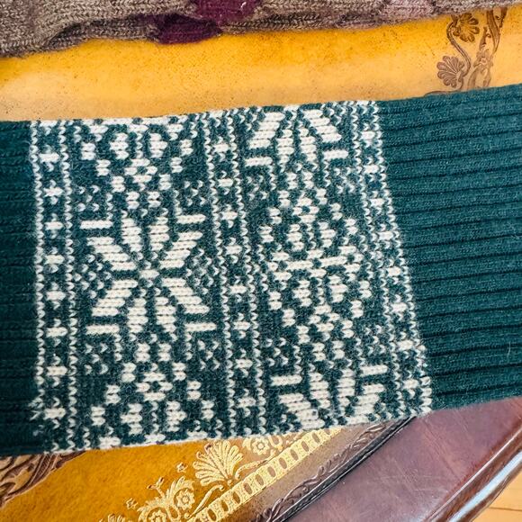 Polo Ralph Lauren Men Wool Cable Fair Isle & Argyle Socks Multi Shoe Sz 6 - 12.5 - Picture 3 of 5